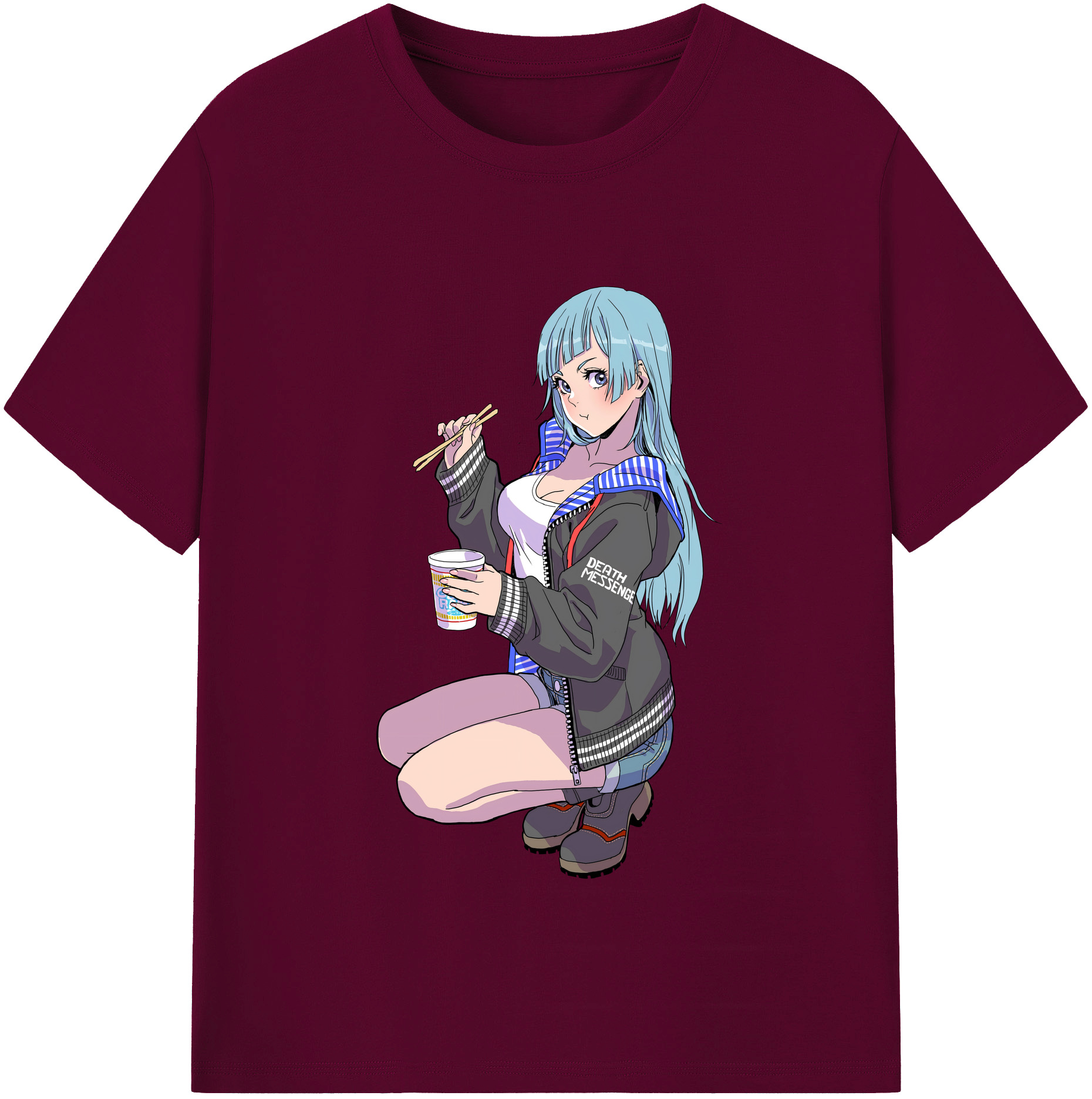 （画像用） 呪術廻戦 Jujutsu Kaisen レディースカジュアルプリントTシャツ（綿100％）